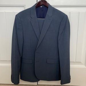 Express navy suit- jacket and pants